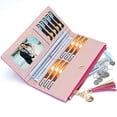 thumbnail image 4 of Tarjetero Wallet Valentoria para mujer, largo y delgado, con cremallera, 4 of 6