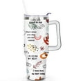 thumbnail image 2 of 40oz Funny Nurse Life Stainless Steel Flip Straw Tumbler Spill Proof Travel Cup Double Wall Vacuum Insulated Coffee Mug with Handle, 2 of 6