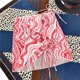 thumbnail image 3 of Gibobby Conjunto de bikini para mujer Traje de baño con almohadilla de bikini para mujer, ropa de playa dividida, conjunto de vendaje push-up, traje de b(Rojo,G), 3 of 5