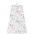 thumbnail image 2 of Hudson Baby Infant Girl Cotton Sleeveless Wearable Sleeping Bag, Sack, Blanket, Hummingbird Garden, 0-6 Months, 2 of 2