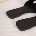 thumbnail image 6 of Agkizg Womens Indoor Outdoor Slides, Beach Walking Sandals, Squares Toe Flat Slide Sandals Bow Decorative Casual Indoor Outdoor Summer Daily Slippers, 6 of 7