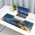 thumbnail image 4 of Rocae Sunshine Underwater Sand Turtle for Gaming Mouse Pad, Mouse Pad Large, Office Computer Keyboard Mousepad, Keyboard and Mouse Pad with Stitched Edges,31.5 x 11.8 in, 4 of 5