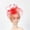 Red, variant on GTEYOIJN Hot Pink Mens Hairband Fascinator Hats for Women Hat Headband and A Forked Clip Tea Party Headwear