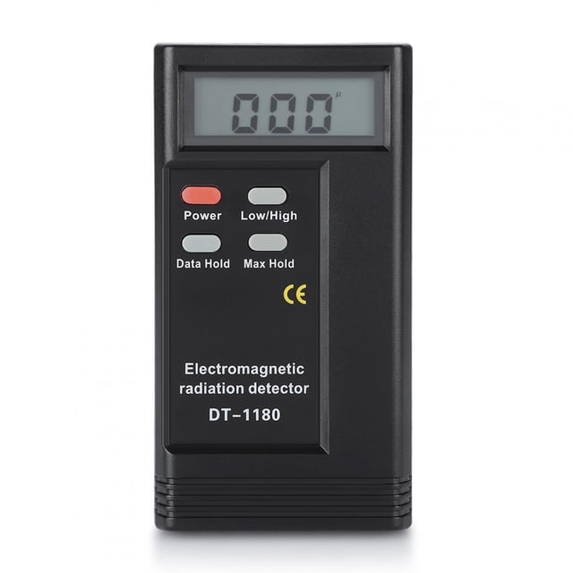 Medidor de radiación electromagnética con detector de Gauss de campo magnético eléctrico de doble frecuencia