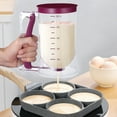 thumbnail image 3 of BEADCEST Batter Mixer And Dispenser Pancake Batter Dispenser ABS Dispensing Valve For Baking 1Pcs, 3 of 8