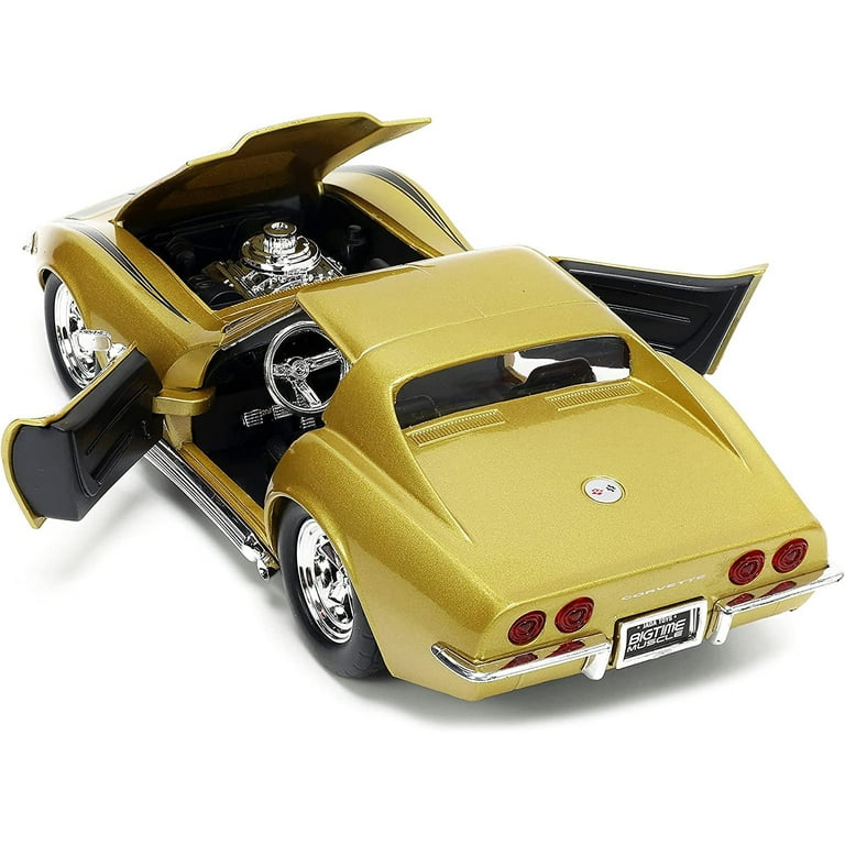 激安挑戦！！ 1969 Corvette Stingray Chevrolet ZL1 Die Cast Car Bigtime ミニカー