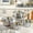 Silvery, variant on 1/10/15 Pieces Stainless Steel Cookware Set with Golden Handles, Thick Deep Kitchen Pans, Compatible with Induction and Gas Stoves, Multi-Use for Home Kitchen and Outdoor Camping