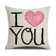thumbnail image 1 of RKSTN valentine pillow covers 18x18 New Valentine's Day Pillow Case And Versatile Combination Couple Pillow Linen Dirty Heart Shaped Pillow, 1 of 1