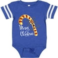 thumbnail image 3 of Inktastic Merry Christmas Red and Gold Candy Cane Boys or Girls Baby Bodysuit, 3 of 5