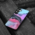 thumbnail image 4 of WIRESTER Shockproof Soft Rubber Cover Case for Samsung Galaxy S25 6.2" 2025, Colorful Marble, 4 of 5