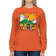 thumbnail image 2 of Officially Licensed Coca Cola Harmony Smiley Sun & Coca-Cola Women's Sweatshirt, 2 of 3