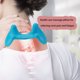 thumbnail image 4 of Manual de plástico portátil Masajeador cervical Hombro Cabeza Herramienta trasera (Azul) Likrtyny Cuidado Belleza, 4 of 8