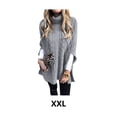 thumbnail image 2 of Suéter Chal Qarigey a Prueba de Viento Gris XXL, 2 of 6