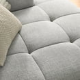 thumbnail image 4 of Liana Right-Facing Upholstered Fabric Modular Sofa with Chaise in Pewter, 4 of 8