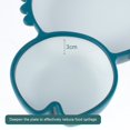 thumbnail image 4 of Silicone Suction Plate for Toddlers Self Feeding Plate Divided Dish and Bowl for Baby Kids Fun Crab Shape Food Feeding Bowl Non-slip and Microwave Dishwasher Safe for Most Highchairs Tray, 4 of 8
