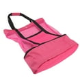 thumbnail image 2 of Beach Cooler Bag, Mesh Beach Bag Durable Fabric  For Garden Red, 2 of 8
