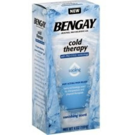 BENGAY Cold Therapy Pain Relieving Gel 4 oz (Pack of