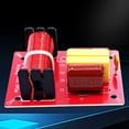 thumbnail image 6 of Qisuw D234 2 Way Audio Speaker Frequency Divider 80W Hi-Fi Audio Crossover Filter Module Board for DIY Speaker Treble Bass, 6 of 12