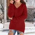 thumbnail image 2 of HIPYLO Long Sleeve Tops for Teens Girl Tops Size 10-12 2t Girl Girls Long Shirts Size 14-16 Girls Athletic Shirts Preppy Clothes Kids Girl Clothes, 11-12 Years, 2 of 5