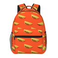 thumbnail image 1 of Easygdp tortilla tacos Mochila Ergonómica Versátil para Laptop - Múltiples Bolsillos, Correas Ajustables, Unisex para Escuela, Viajes y Actividades al Aire Libre-One Size, 1 of 5