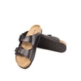 thumbnail image 4 of Yours 2 Keep Sandals, Cork Footbed, Footbed Sandal, Medium, 1 in, Cork, Open Toe, Black, Mens 12-12.5 / Womens 13.5-14, 4 of 5