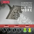thumbnail image 6 of Delta T17299 Pivotal Monitor 17 Series Dual Function Pressure Balanced Shower Only -, 6 of 7