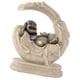thumbnail image 5 of Tallado Feliz Maitreya Buda Deidad Hindú Decoración Decoración Fan, 5 of 7