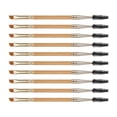 thumbnail image 3 of Juego de 10 brochas para cejas con cabeza de doble punta, brochas de maquillaje cosméticas, herramienta separadora de pestañas de tamaño de viaje para, 3 of 9