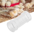thumbnail image 1 of Livestock Drinking Connector 7.3 X 3.5cm Feeding Drinking Accessory, Chicken Drinking Connector Connecting With Drinking Bowl, Livestock Goose for Chicken White, 1 of 7