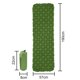 thumbnail image 3 of Estera Para Dormir Colchoneta inflable para acampar, senderismo, portátil, para viajes, para dormir (verde militar) Tmvgtek Para Estrenar, 3 of 3