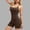 Brown, variant on Workout Jumpsuits for Women Halters Bodyssuits Shapewear Tummycontrol Bodys Shaper Leotards 1 Piece Tank Top Sleeveless Backeless Bodyscon Shorts Romper