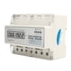 thumbnail image 4 of Medidor De Energía Eléctrico Trifásico De 4 Cables Riel Guía Pantalla LCD Medidor De Electricidad 7P AC230V 400V Con Resistencia Al Impacto Resistencia Al Calor Resistencia A Bajas Temperaturas Diseño, 4 of 7