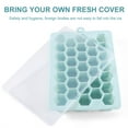 thumbnail image 5 of Harpi Ice Cube Trays for Freezer, Clearance Under $5, Ice Cube-Tray Mould with Lid Honeycomb Shape 33 Grids Food Safe Grade Silicone for Ice Drink, Juice, Whiskey, Cocktail, 5 of 6