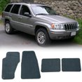thumbnail image 2 of Ikon Motorsports Compatible with 99-04 Jeep Grand Cherokee OE Factory Style Gray Nylon Carpet Car Floor Mats Front Rear 4pcs 1999 2000 2001 2002 2003 2004, 2 of 2