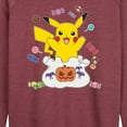 thumbnail image 3 of Pokémon - Gotta Eat Em All - Women's Lightweight French Terry Long Sleeve Shirt, 3 of 5