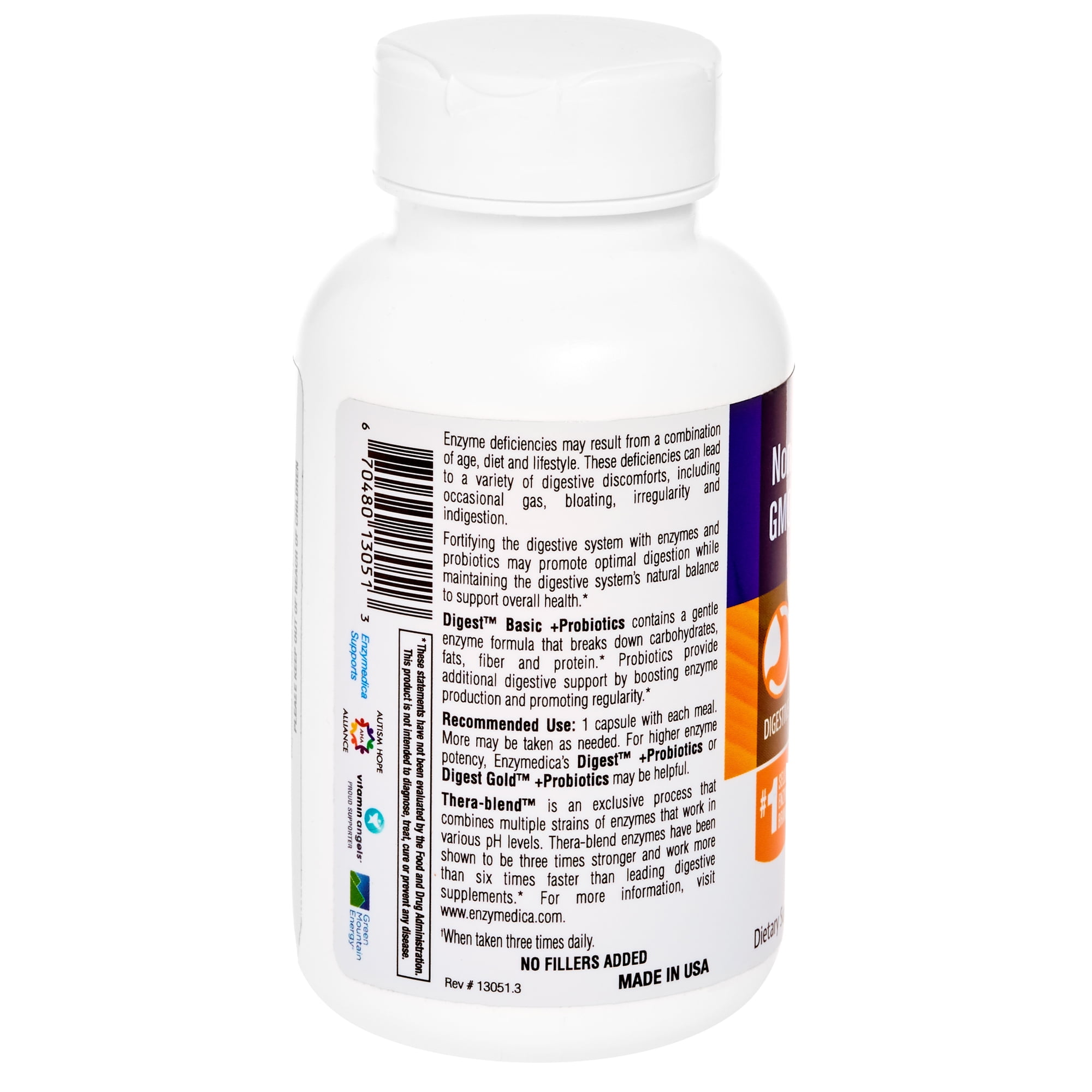 Buy Enzymedica - Digest + Probiotics, Enzyme Support for Healthy ...