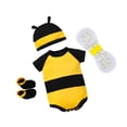 thumbnail image 3 of Body de de miel,Mono de fiesta con diseño de de miel para Halloween,Disfraz de de miel para bebé,disfraz de Halloween para niños,Body para niños y niñas con Para 80cm, 3 of 8