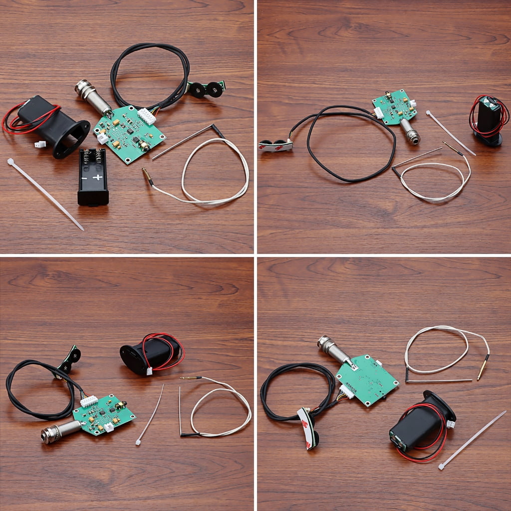 Yokua Acoustic Guitar Preamp System Guitar Part Piezo Pickup Guitar Pickup