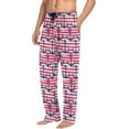 thumbnail image 5 of HPINK-T Tiger Stripes Pajama Pants Mens Lounge Pants Straight-Fit Men Pajama Bottoms, 5 of 13