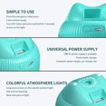 thumbnail image 3 of Humidificateur à Brume 220ml 2W USB Mini Humidificateur Humidificateur Réglable Mini Diffuseur d'Air Portable pour Voiture, Rose, 3 of 9