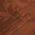 thumbnail image 4 of Leaves Blackout Curtain Panels, 52" x 96", Antique Copper by Blue Nile Mills, 4 of 6