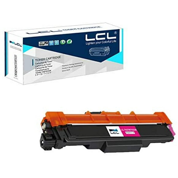 LCL Compatible for Brother TN227 TN223 TN-227 TN-223 TN227M TN223M TN-227M 2300Pages (1-Pack Magenta) Toner Cartridge
