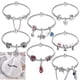 thumbnail image 2 of Pulsera Charms Plata 925 Pan Tortuga Globo Pulseras 19cm con bolsa de terciopelo, 2 of 4