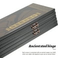 thumbnail image 6 of Oraceous Chinese Style Folding Screen Wooden Panel Screen Mini Room Divider for Desktop, 6 of 10
