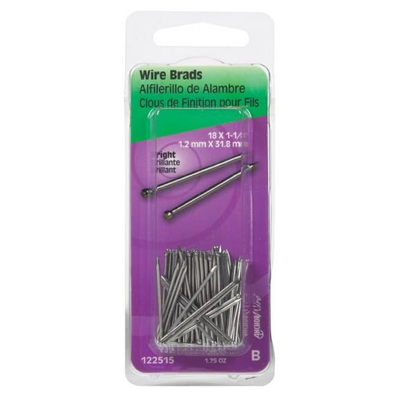 1.25 in. Bright Steel Brad Nails