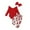 Red, variant on LOVZFMLL Newborn Girl Clothes Long Sleeve Romper Bodysuit Pants Headband 3 Piece Sets Going Out Streetwear Casual Fall Winter Outfits 3-6 Months
