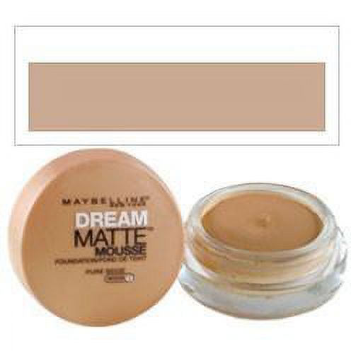 Maybelline Dream Matte Mousse Foundation Makeup for All Skin, Porcelain, 0.64 oz