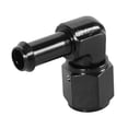 thumbnail image 1 of 6AN Female Swivel Barb Fitting 90 Degree Quick Connect Fuel Line Adapter to 9.5mm, 1 of 6