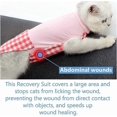 thumbnail image 2 of Cats Recovery Suit for After Surgery Protecting Anti-Licking Wound Clothes for Kitten Professional Cat Recovery Suit Pet Wear E-Collar Substitute, 2 of 4