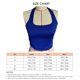 thumbnail image 3 of Top sin espalda con cuello halter, top sin mangas con cuello halter para mujer, top sin espalda con cuello halter y apariencia llamativa, 3 of 3